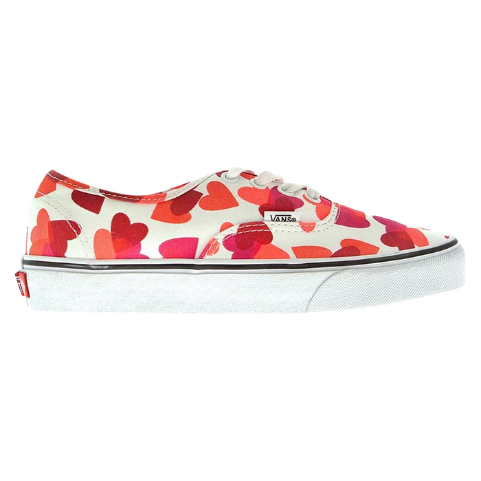 Vans Authentic Valentine Hearts Shoes - White / Red - Just For Sports