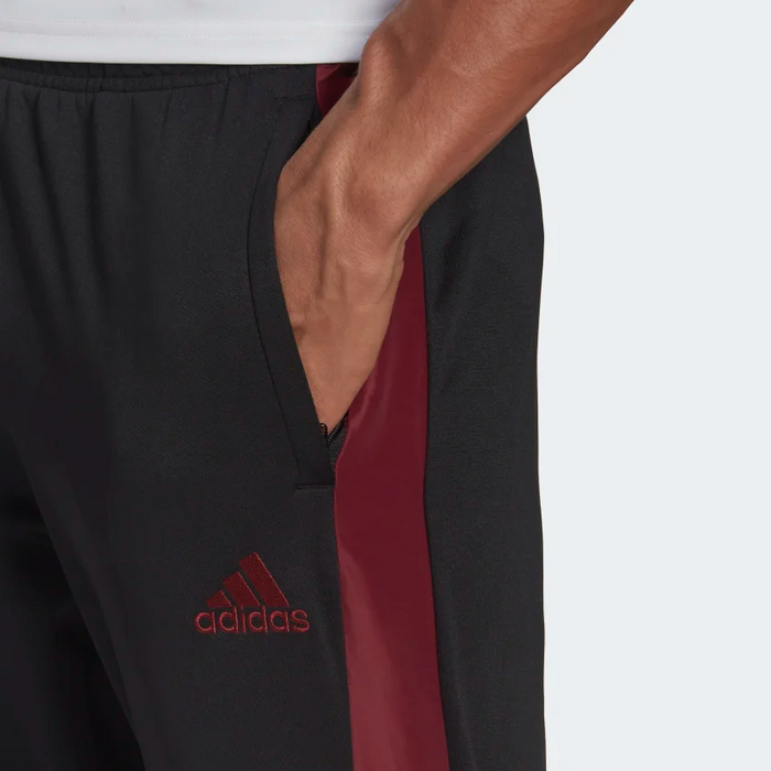 Adidas Men's Tiro Track Pants - Black / Red - Just For Sports