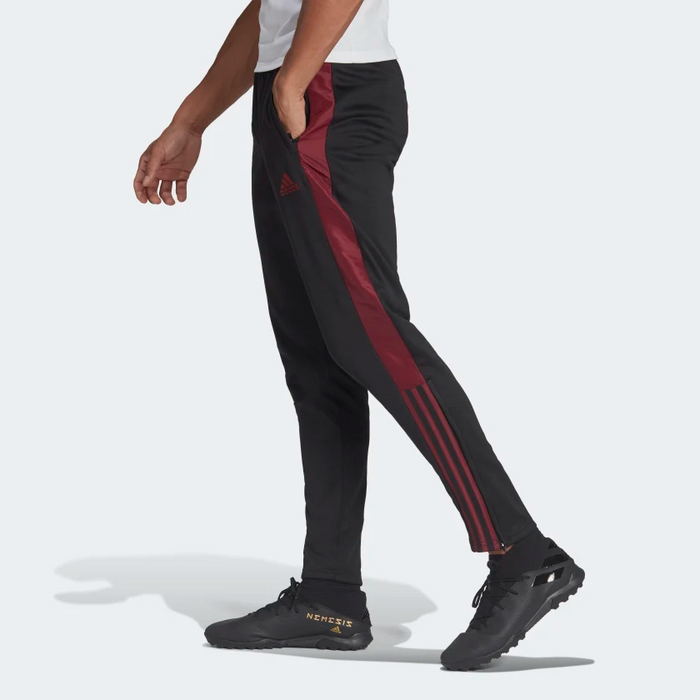 Adidas Men's Tiro Track Pants - Black / Red - Just For Sports