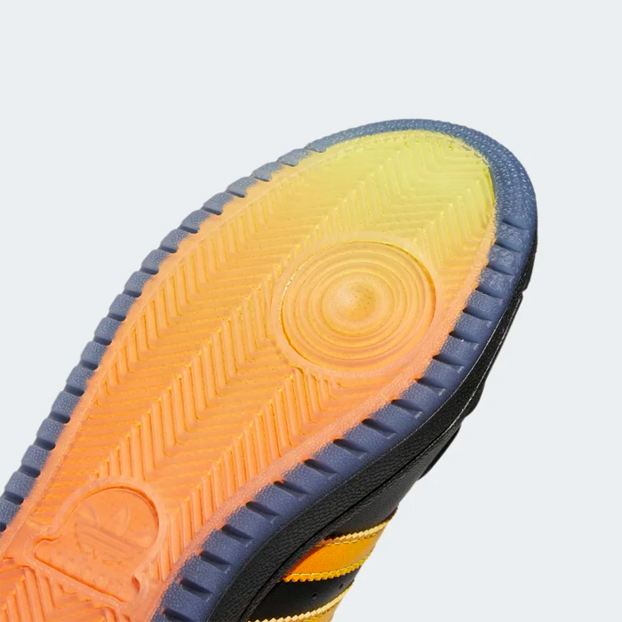 Adidas Men's Top Ten Hi Shoes - Core Black / Beam Yellow / Semi Impact Orange - Just For Sports