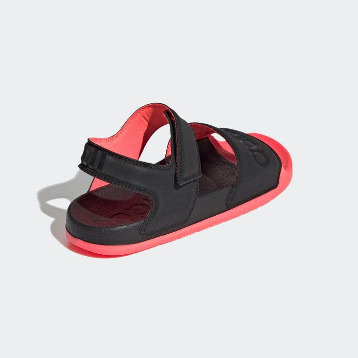 Adidas Women's Adilette Sandals - Core Black / Signal Pink - Just For Sports