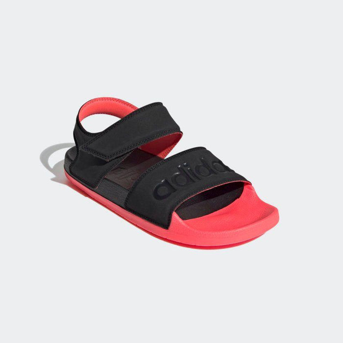 Adidas Women's Adilette Sandals - Core Black / Signal Pink - Just For Sports