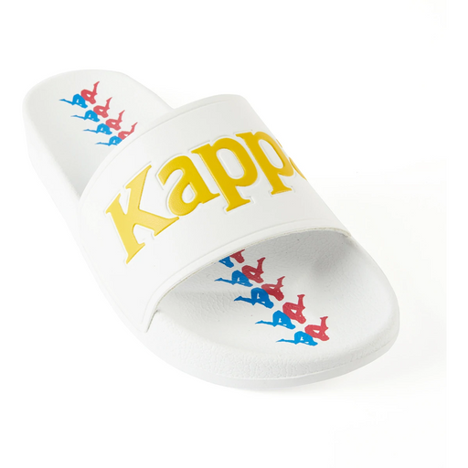 Kappa 222 Banda Adam 16 Slides - White / Fuchsia / Blue - Just For Sports