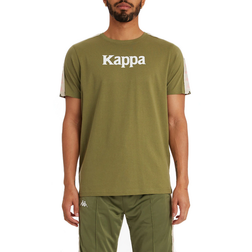 Kappa Men's 222 Banda Deto 2 T-Shirt - Green Olive - Just For Sports
