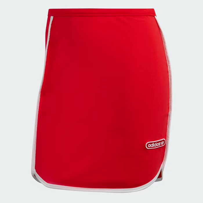 Adidas Women's Binding Details Mini Skirt - Vivid Red - Just For Sports