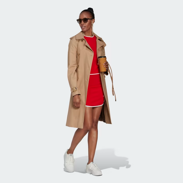 Adidas Women's Binding Details Mini Skirt - Vivid Red - Just For Sports