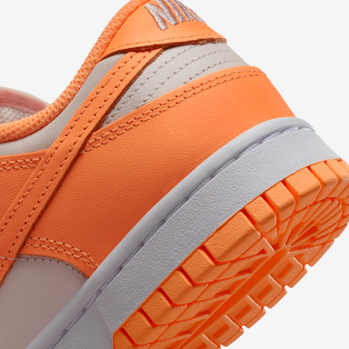 Nike Women's Dunk Low Shoes - Peach Cream / White / Orange - Just For Sports