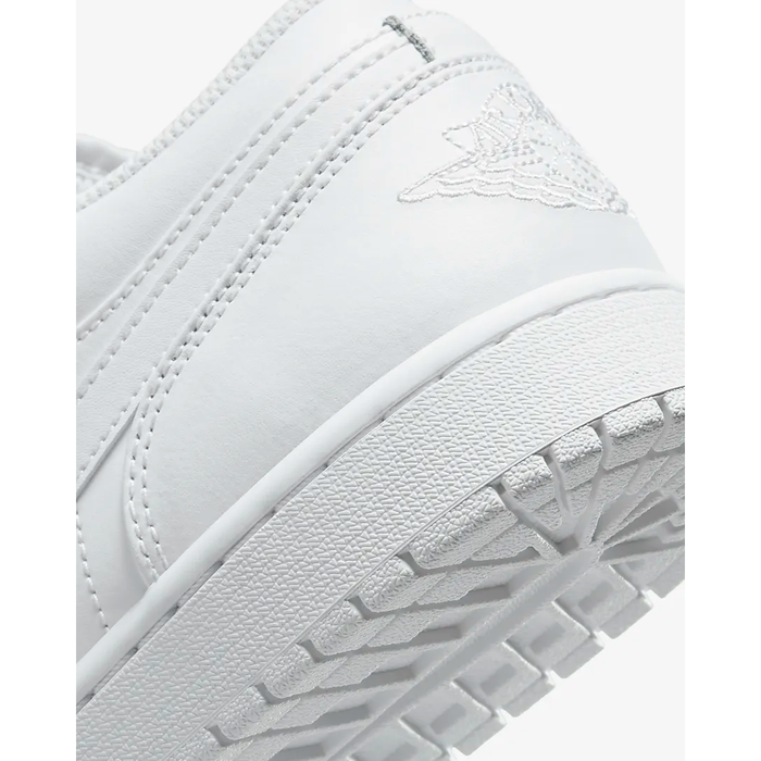 Nike Men's Air Jordan 1 Low Shoes - All White - Just For Sports