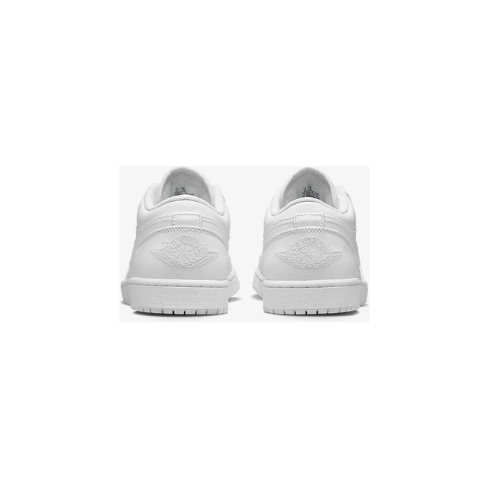 Nike Men's Air Jordan 1 Low Shoes - All White - Just For Sports