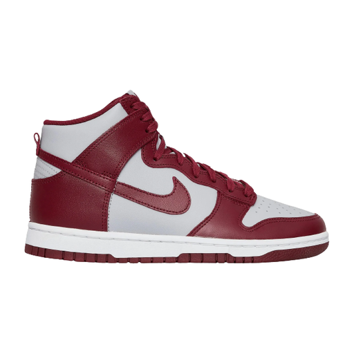 Nike Men's Dunk High Retro Shoes - Dark Beetroot / Wolf Grey / White / Dark Beetroot - Just For Sports