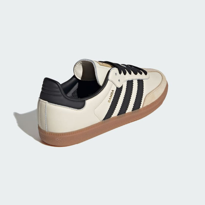 Adidas Women's Samba Og Shoes - Cream White / Core Black / Sand Strata - Just For Sports