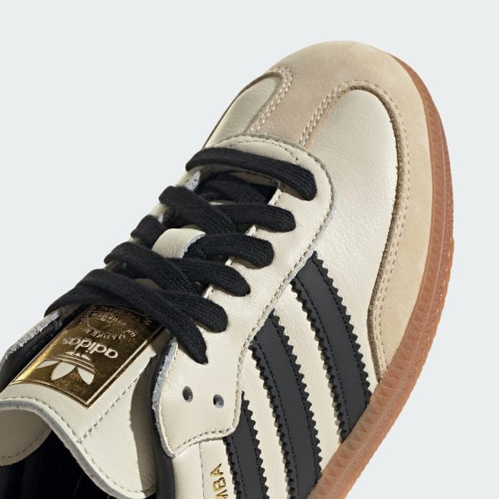 Adidas Women's Samba Og Shoes - Cream White / Core Black / Sand Strata - Just For Sports