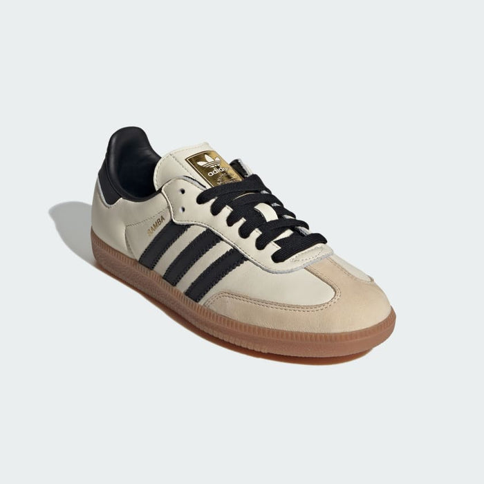Adidas Women's Samba Og Shoes - Cream White / Core Black / Sand Strata - Just For Sports