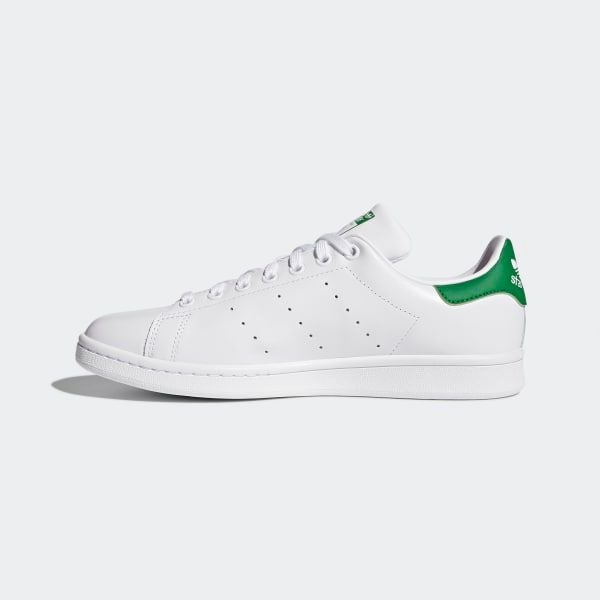 Adidas Men's Stan Smith Shoes - Cloud White / Core White / Green - Just For Sports
