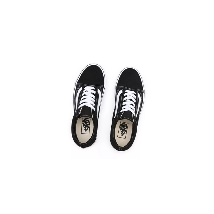 Vans Unisex Platform Old Skool Shoes - Black / White - Just For Sports