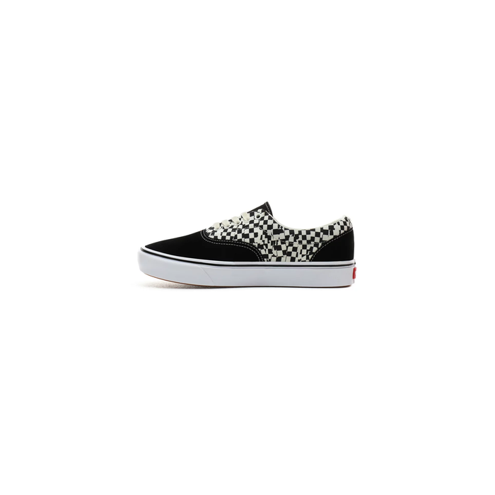 Vans Unisex Tear Check Comfycush Era Shoes - Black / True White - Just For Sports