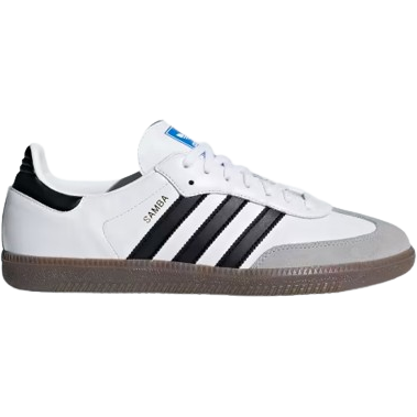 Adidas Men's Samba OG Shoes - Cloud White / Core Black / Clear Granite - Just For Sports