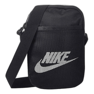 Nike Unisex's Nike Heritage Crossbody Bag - Black / White - Just For Sports