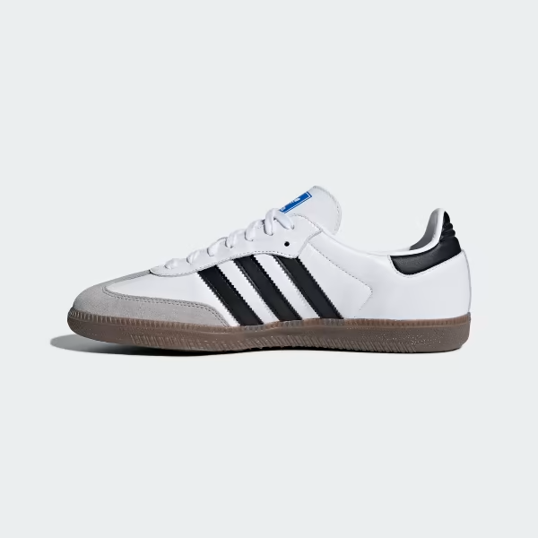Adidas Men's Samba OG Shoes - Cloud White / Core Black / Clear Granite - Just For Sports