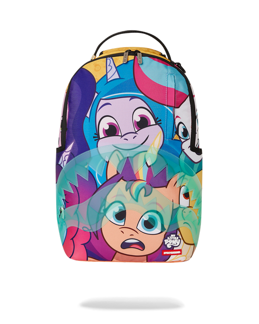 Sprayground My Little Pony Party DLXR Backpack - Blue / Pink / Yellow - Just For Sports