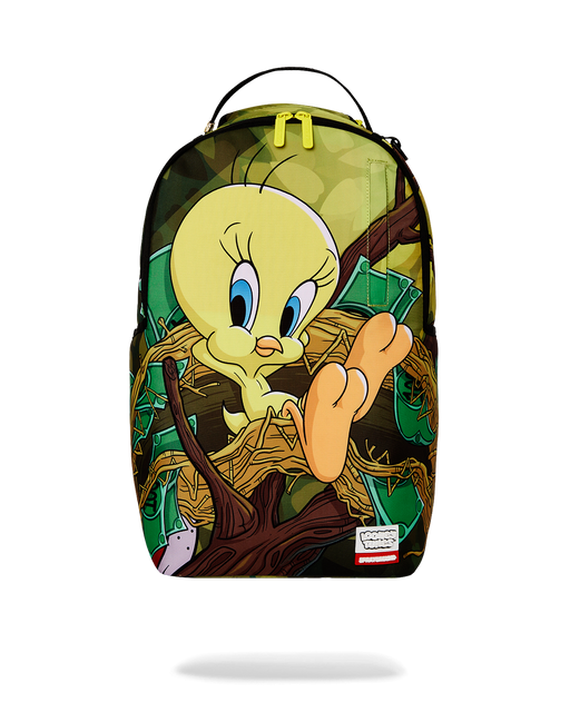 Sprayground Looney Tunes Tweety Cash Nest Backpack Bag - Just For Sports