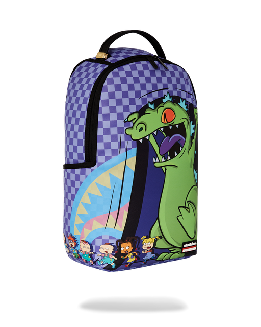 Sprayground Rugrats Reptar Chase DLXSV Backpack - Purple / Green / Blue - Just For Sports