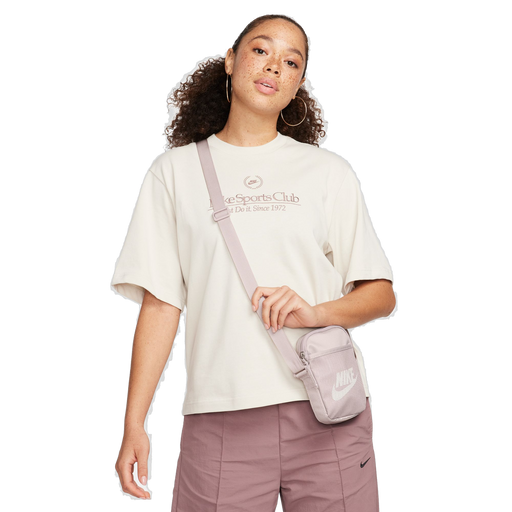 Nike Heritage Crossbody Bag - Platinum Violet / Summit White - Just For Sports