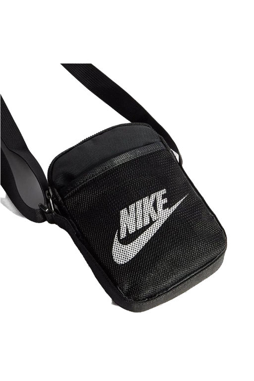 Nike Unisex's Nike Heritage Crossbody Bag - Black / White - Just For Sports