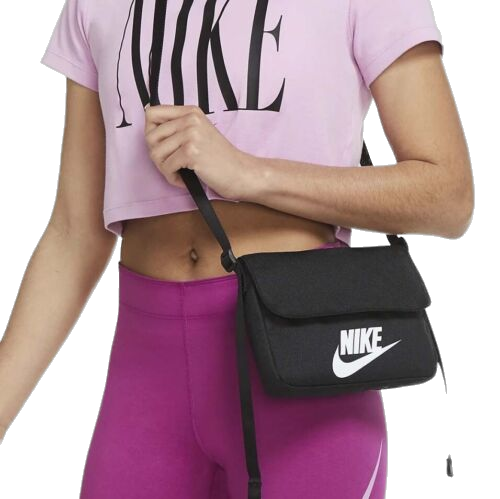 Nike Women's Sportswear Futura 365 Crossbody Bag - Black / White - Just For Sports
