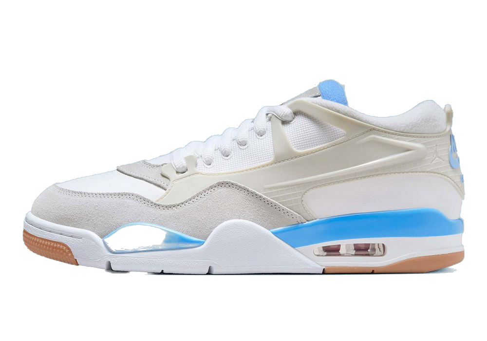 Nike Men's Air Jordan 4 Rm Shoes - White / University Blue - Just For Sports