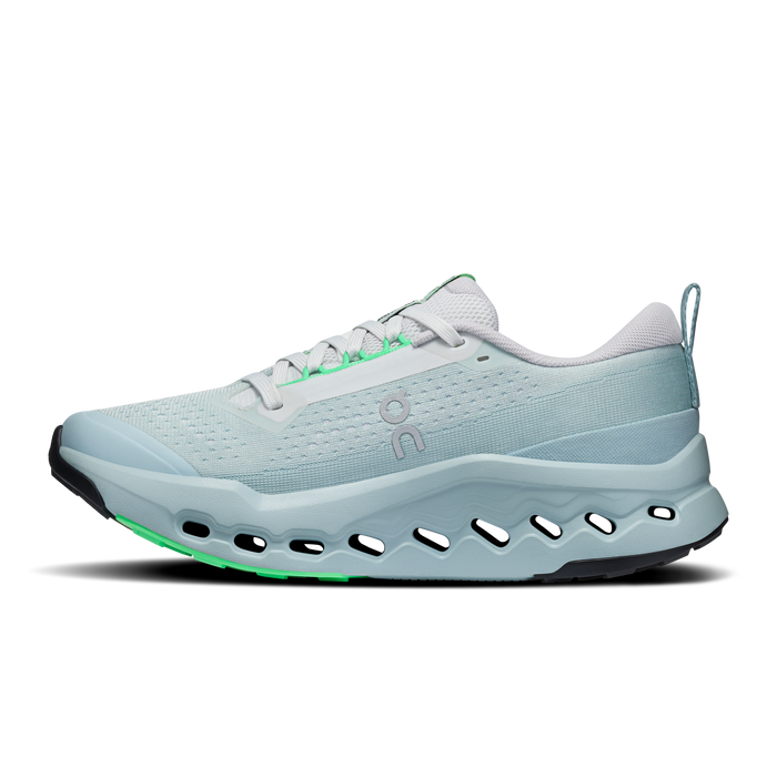 On Running Women's Cloudsurfer Trail 2 Shoes - Chalk / Gardenia