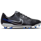 Nike Men's Tiempo Legend 10 Club Soccer Shoes - Black / Chrome / Hyper Royal