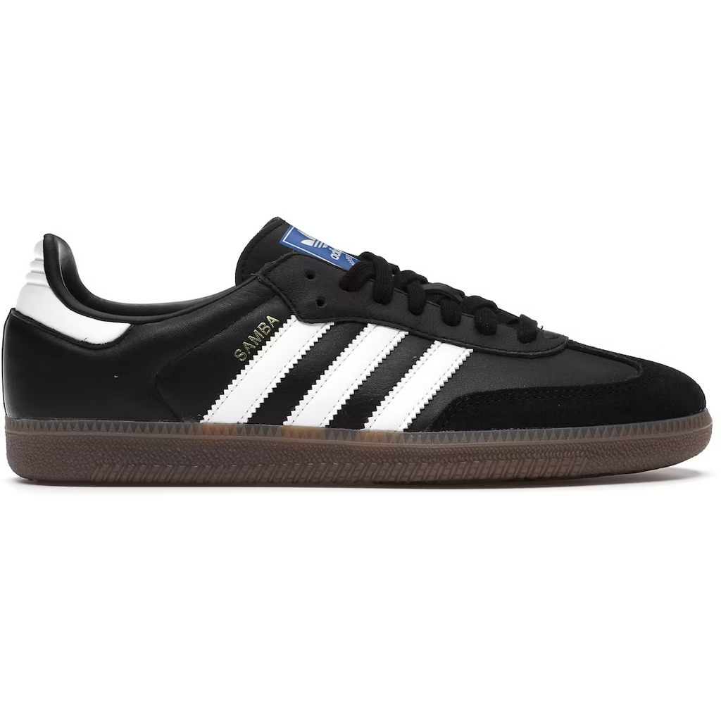 ☆大人気☆adidas Originals Samba Core Black / Gum Adidas Men's Samba OG Shoes - Core Black / Cloud White / Gum