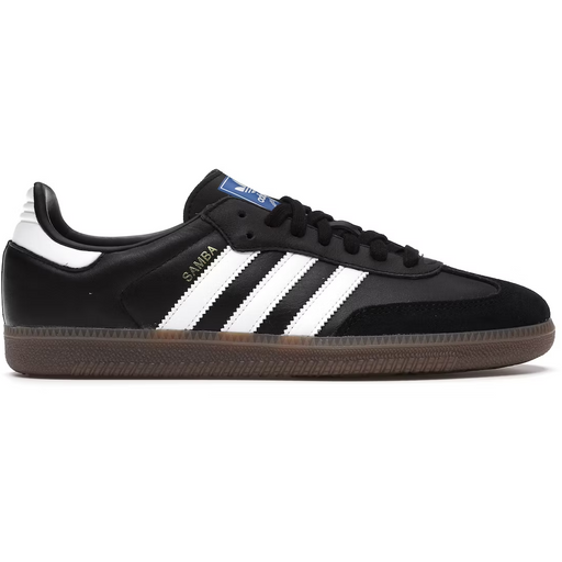 Adidas Men's Samba OG Shoes - Core Black / Cloud White / Gum Just For Sports Adidas Men's Samba OG Shoes - Core Black / Cloud White / Gum Just For Sports
