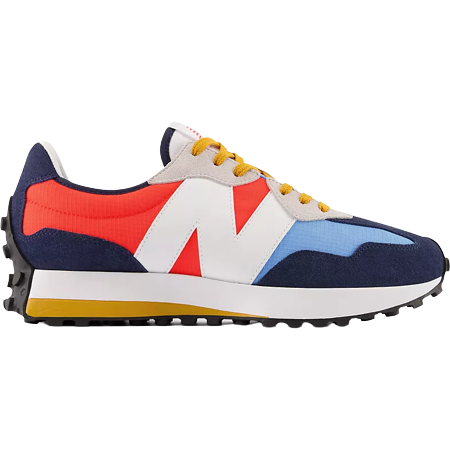 New Balance Men's 327 Shoes - Red / White / Blue