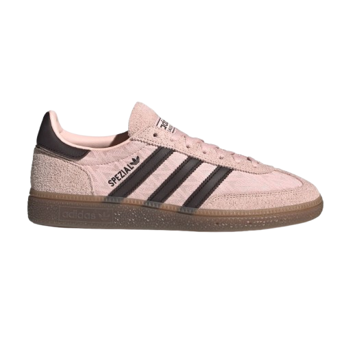 Adidas Women's Handball Spezial Shoes - Sandy Pink / Aurora Coffee / Gum - Just For Sports