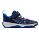 Nike Kids' Omni Multi Court Shoes - Midnight Navy / Saturn Gold / White / Hyper Royal