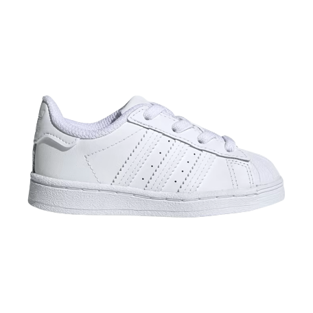 Adidas Kids' Superstar Shoes - All Cloud White Just For Sports Adidas Kids' Superstar Shoes - All Cloud White Just For Sports