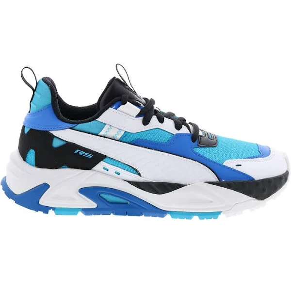 Puma Men s RS TRCK Super Lifestyle Shoes Speed Blue White Black