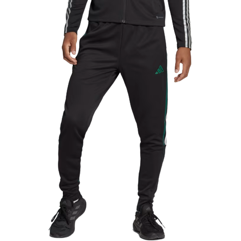 Adidas Men's Tiro 23 Pants - Black / Team Dark Green