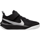 Nike Kids' Team Hustle D 10 Shoes - Black / Metallic Silver / Volt / White