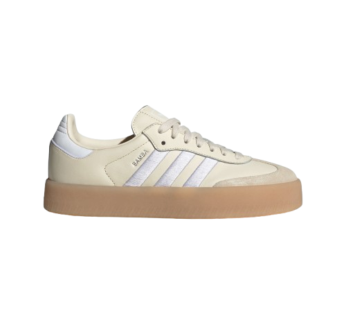 Adidas Women's Sambae Shoes - Wonder White / Cloud White / Silver Metallic - Just For Sports