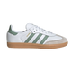Adidas Kids' Samba Og Shoes - Cloud White / Silver / Green