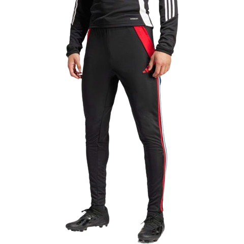 Red adidas soccer pants on sale