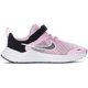 Nike Kids' Downshifter 12 Shoes - Pink Foam / Black / Flat Pewter