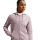 Nike Women's Sportswear Club Fleece Full-Zip Hoodie Apparel - Rose
