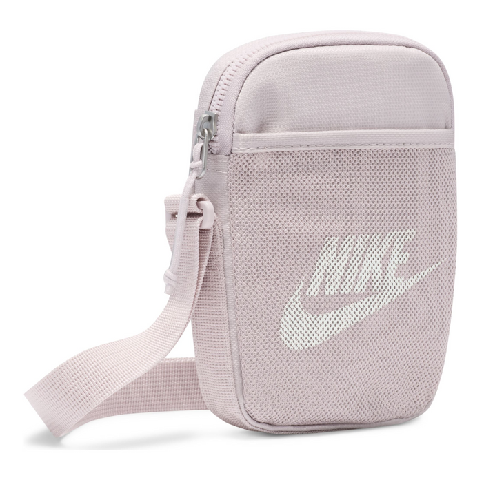 Nike Heritage Crossbody Bag - Platinum Violet / Summit White