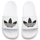 Adidas Adilette Lite Slides - Cloud White / Core Black