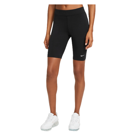 Nike Women's Sportswear Essential Shorts - Black / White