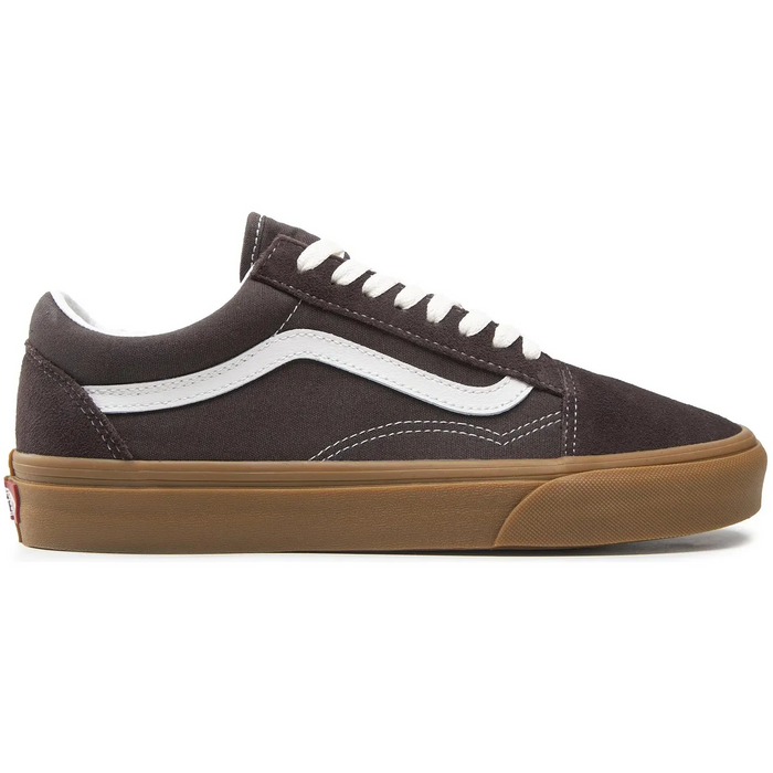 Vans Men's Old Skool Shoes - Gum / Chocolate Brown